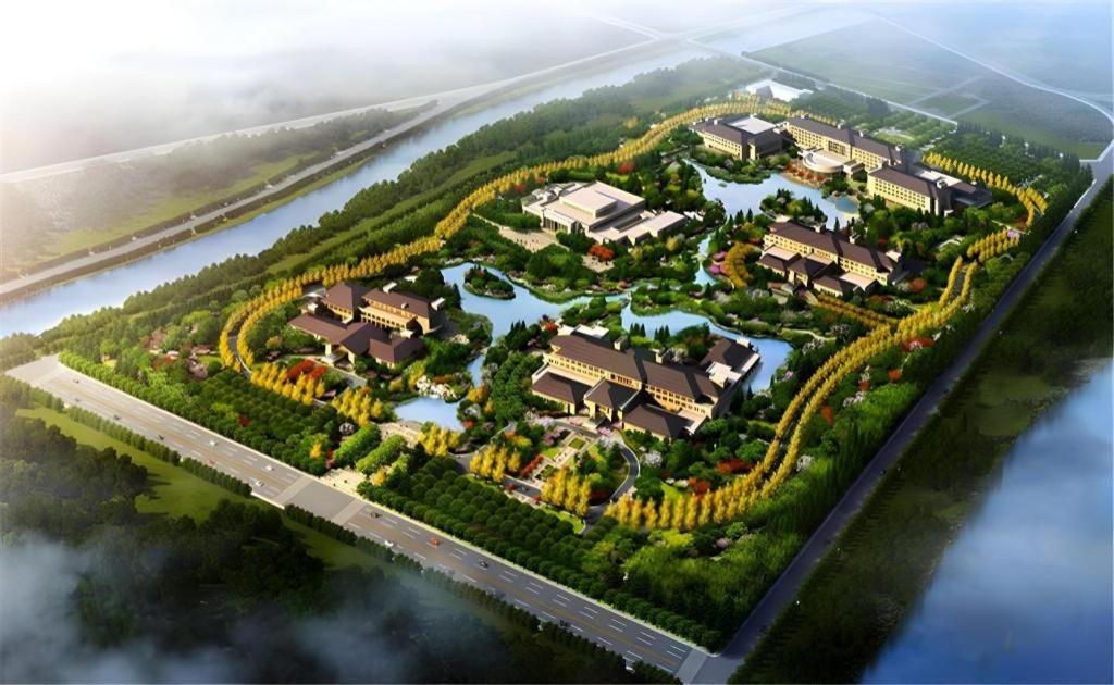 Linyi Blue Horizon International Hotel Yi He Exterior photo
